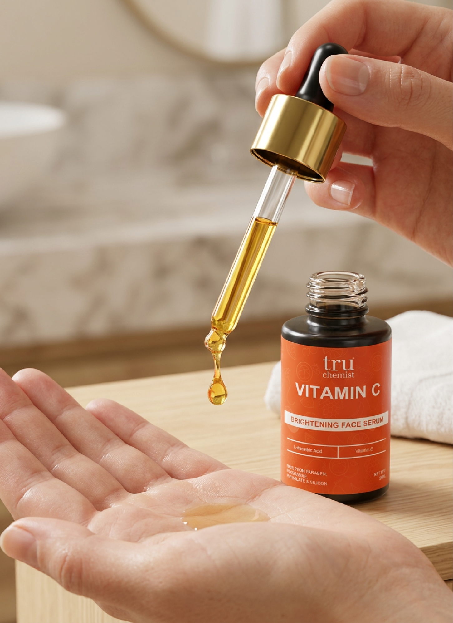 Tru Chemist Vitamin C Brightening Face Serum